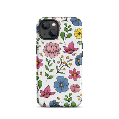 Anacotte Impulsive Art Floral iPhone case-10