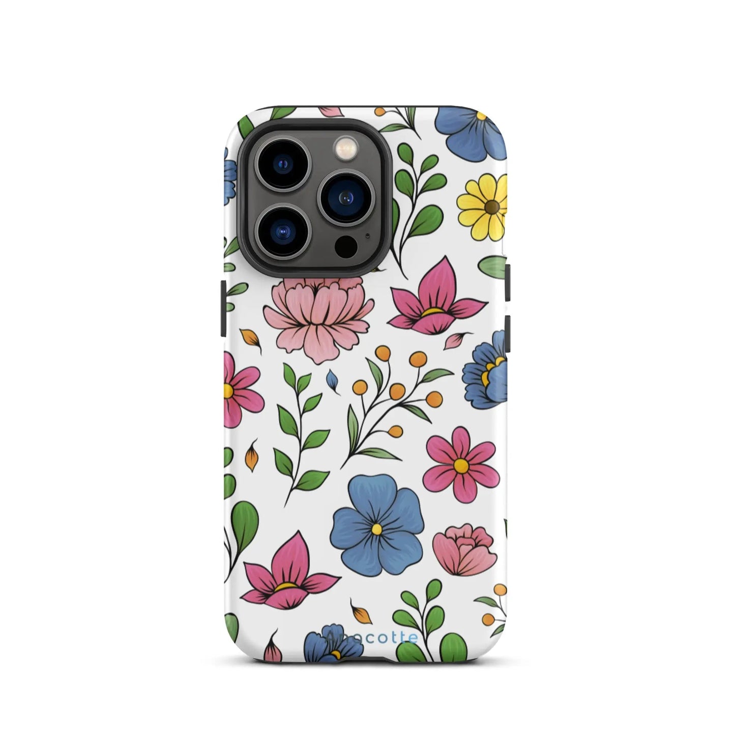 Anacotte Impulsive Art Floral iPhone case-11