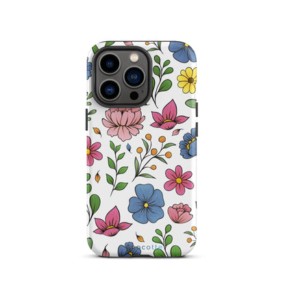 Anacotte Impulsive Art Floral iPhone case-11