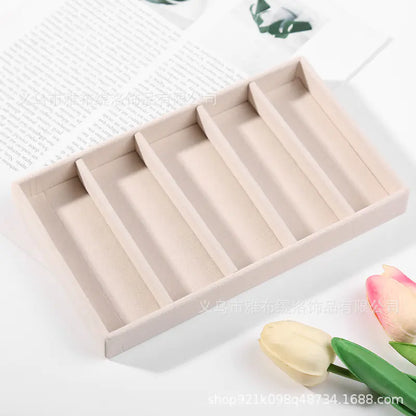Velvet Jewelry Organizer Tray
