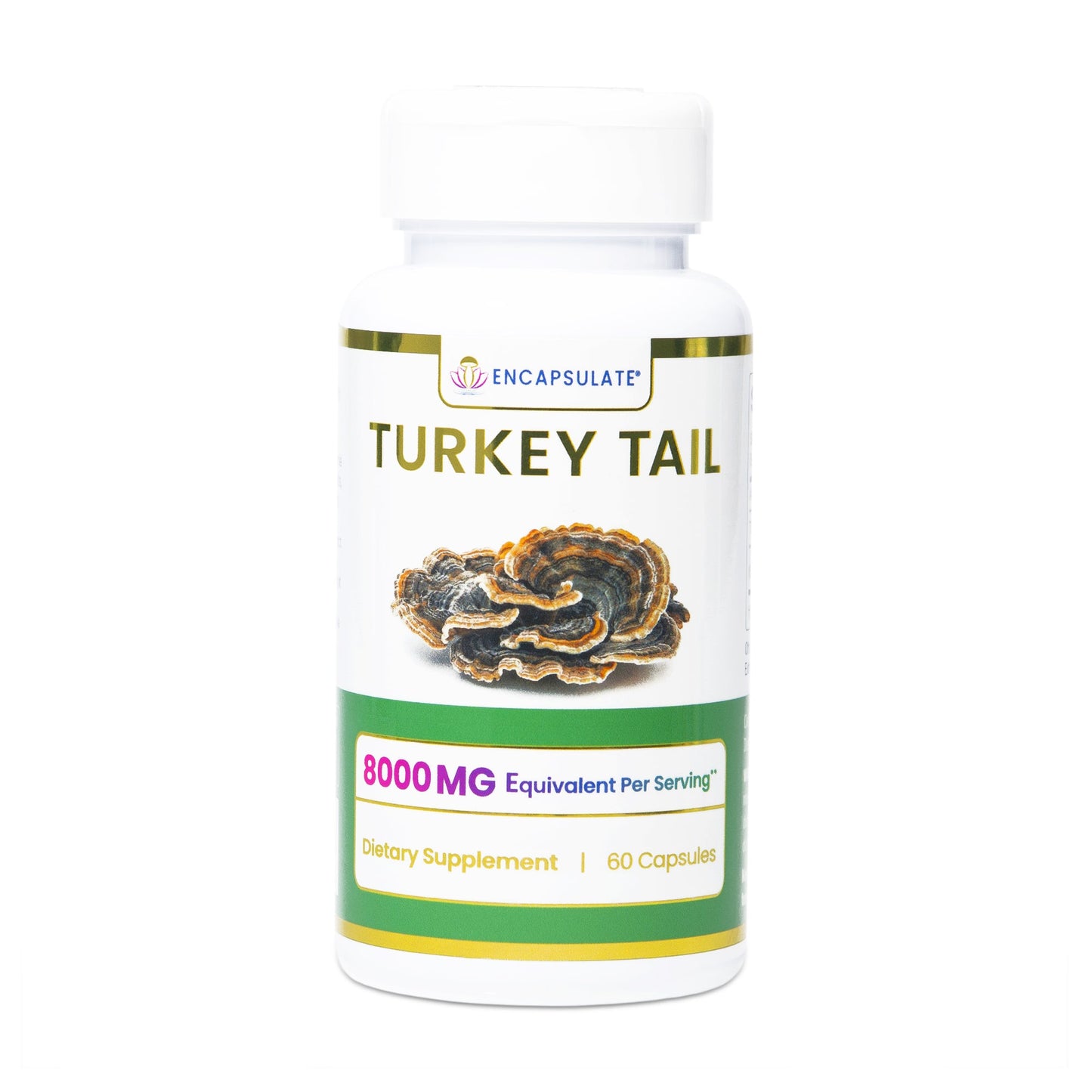 Encapsulate Turkey Tail Mushroom 8:1-0