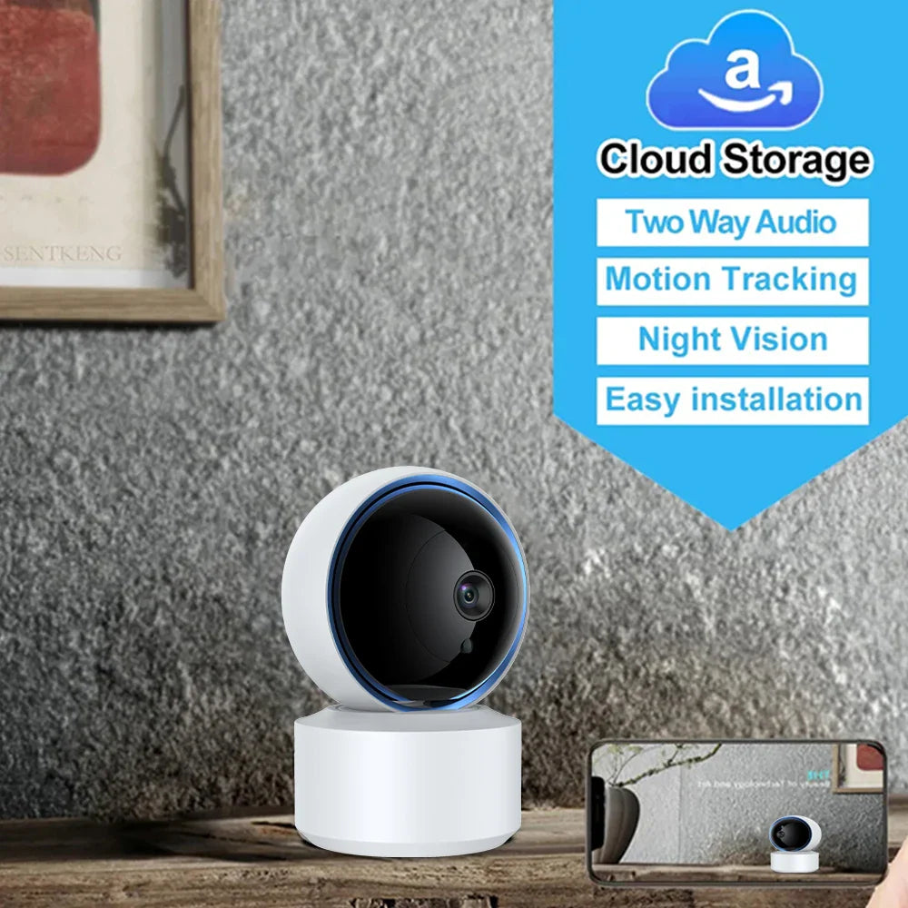 NNEOBA Wifi Baby Monitor Camera with Night Vision (1080P)-4