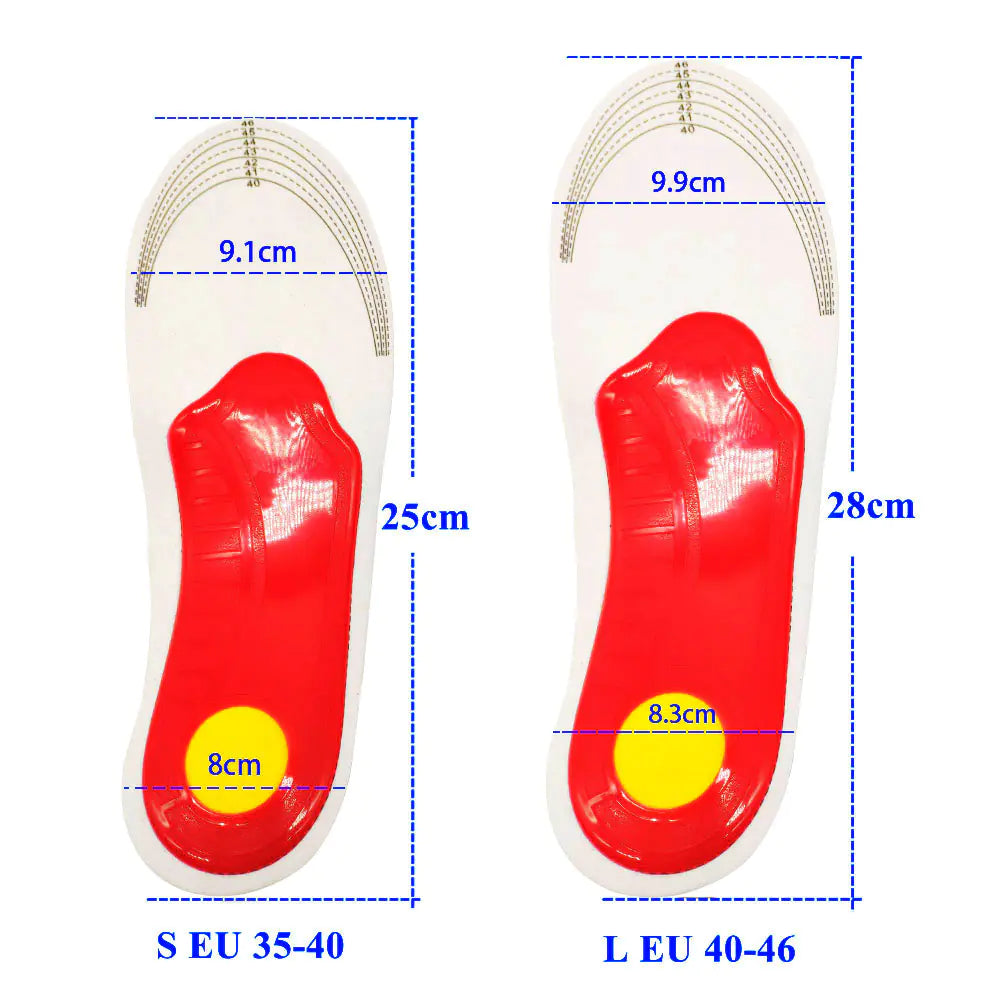 High Elastic EVA Arch Support Shock Absorption Insole