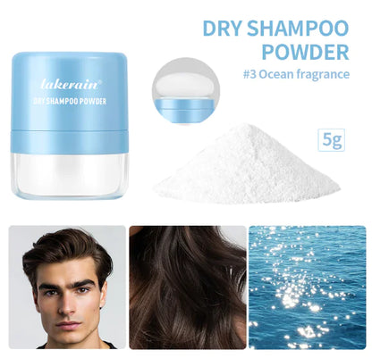 Disposable Hair Dry Shampoo Booster Powder for Bangs