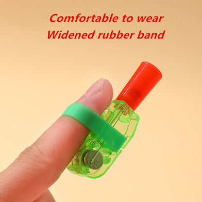 5db ujjlámpák, rajzfilm vetítőlámpák különféle mintákkal és színekkel,-1