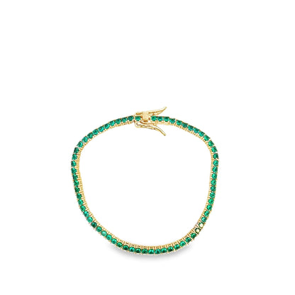 Dark Colored Tennis Bracelet (H134A/I432A)-0