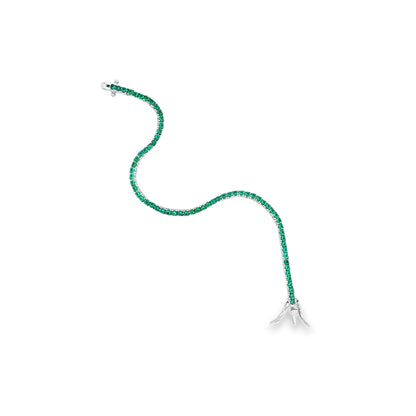 Dark Colored Tennis Bracelet (H134A/I432A)-4