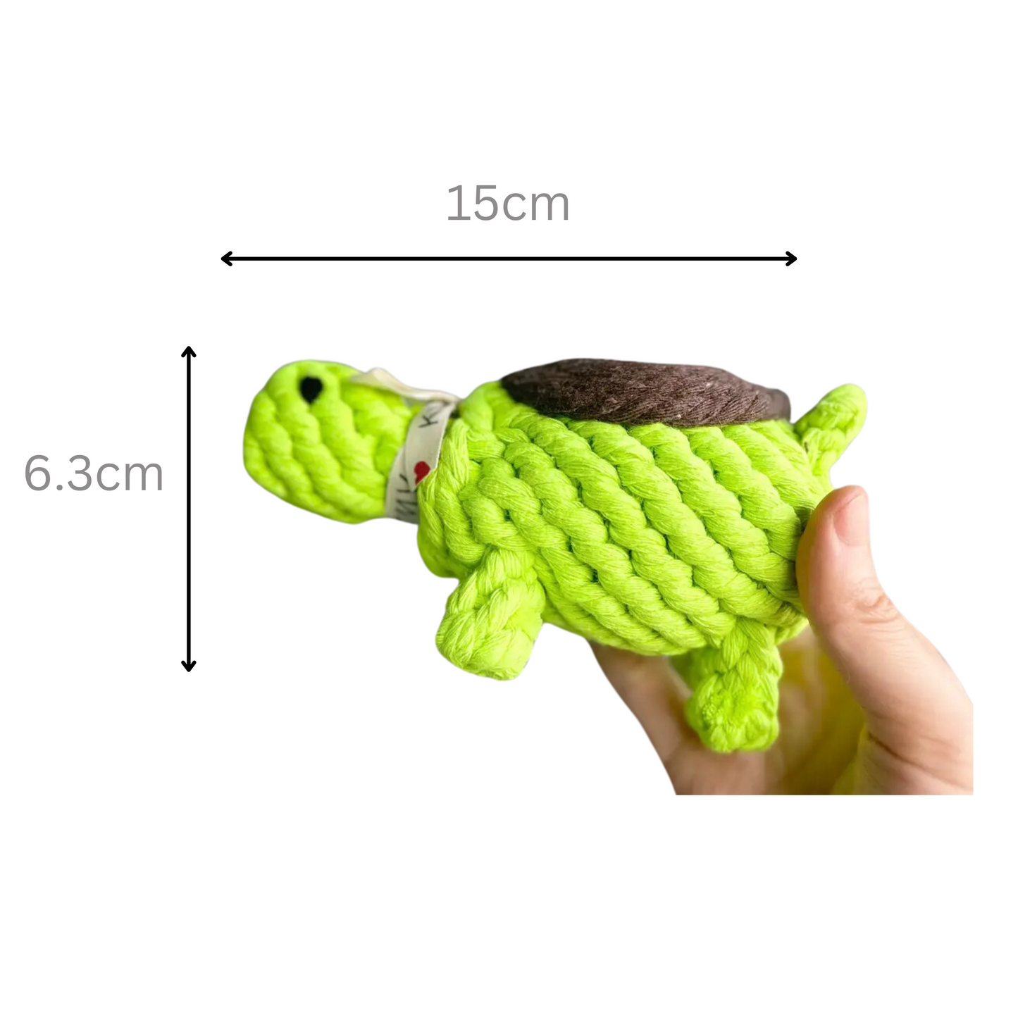 Eco-Turtle Dog Rope Toy-3