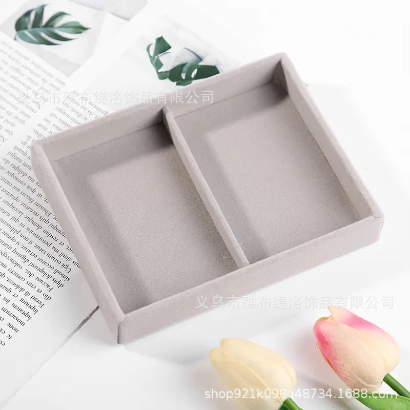 Velvet Jewelry Organizer Tray