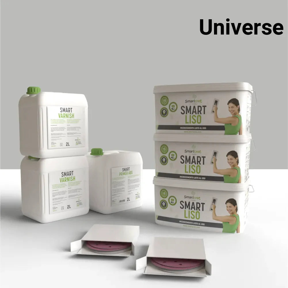 Kit microcemento para chimenea de cemento u hormigón para 18 m²-7