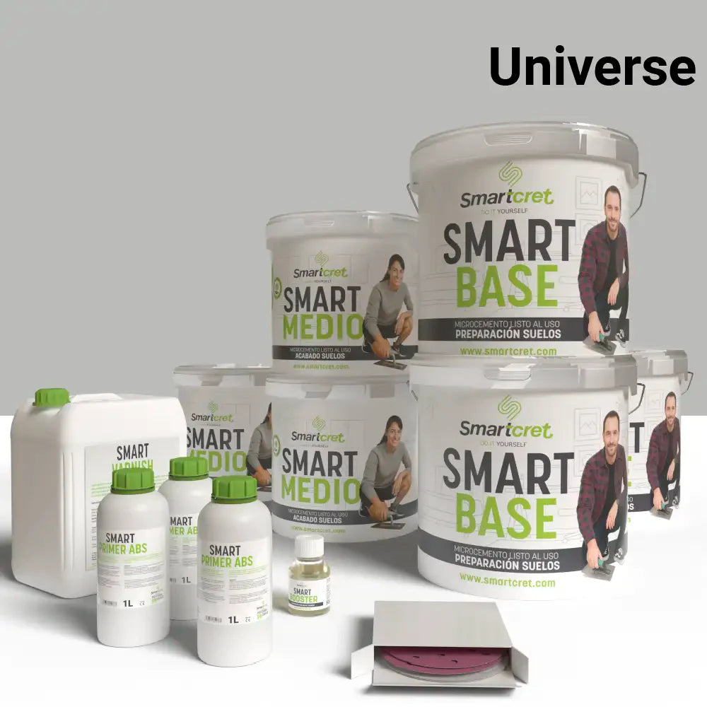 Kit microcemento para suelo cocina de cemento u hormigón para 24 m²-8