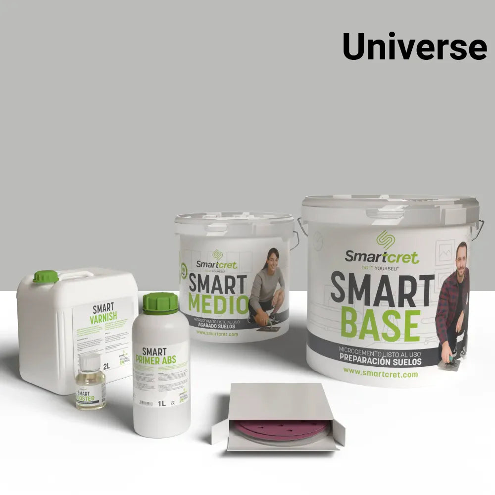 Kit microcemento para escaleras de obra de 8 m²-8