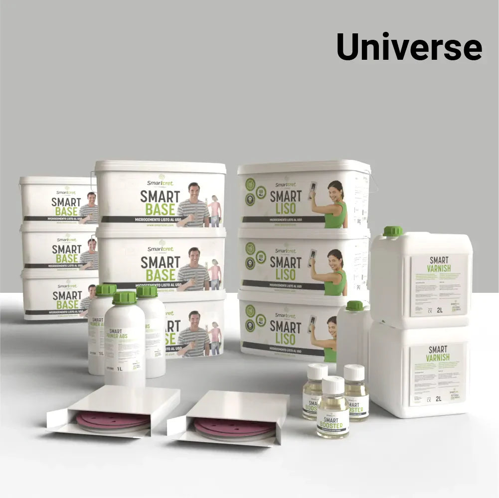 Kit microcemento para suelos de baño con azulejos de 24 m²-7