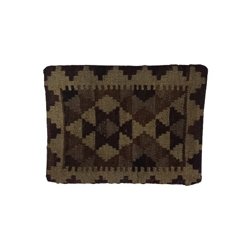 Kilim- Lisbon- Brown -Cushion -Cover