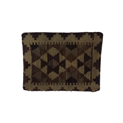 Kilim- Lisbon- Brown -Cushion -Cover