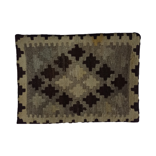 Kilim -Taupe -Cushion- Cover