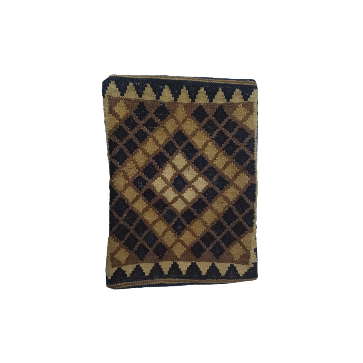 Kilim- Handwoven- Baltic- Sea -Cushion- Cover