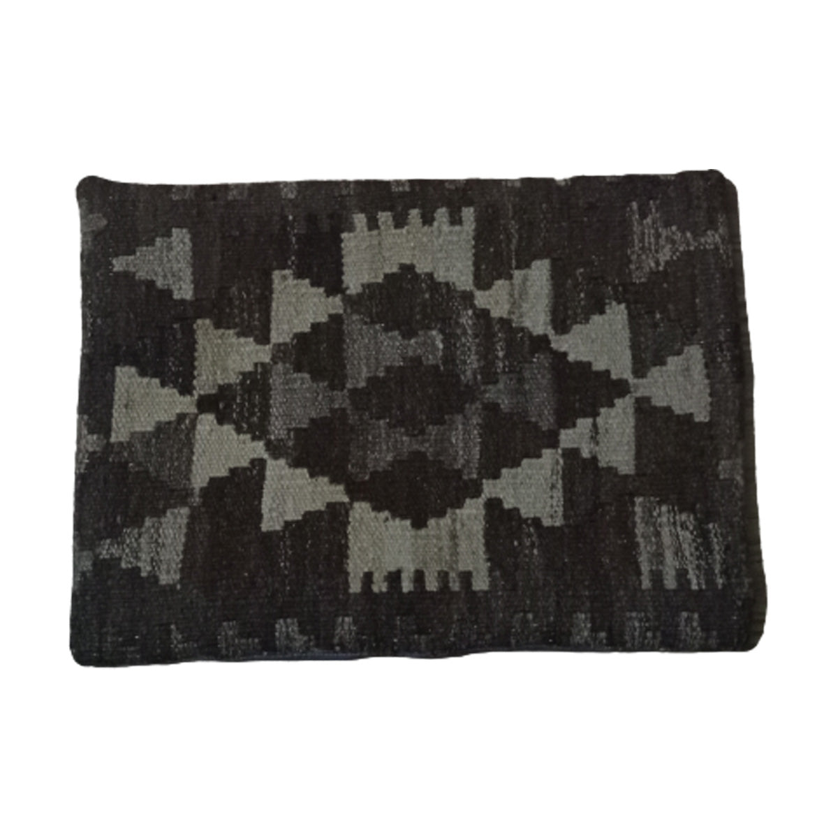 Kilim -Handwoven -Cocoa- Brown- Cushion- Cover