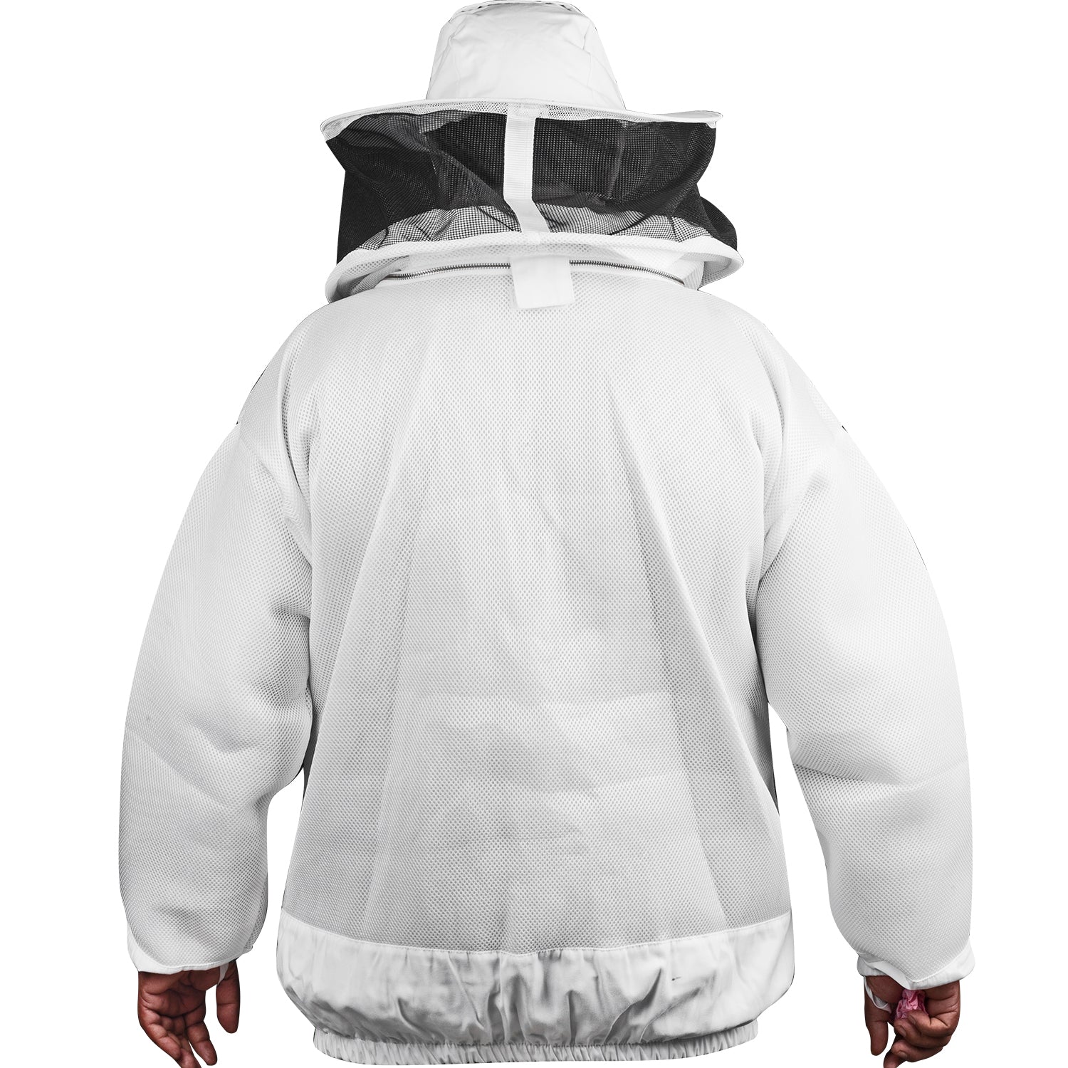 Beekeeping Bee Jacket 2 Layer Mesh Round Head Ultra Light Jacket Protective Equipment-3