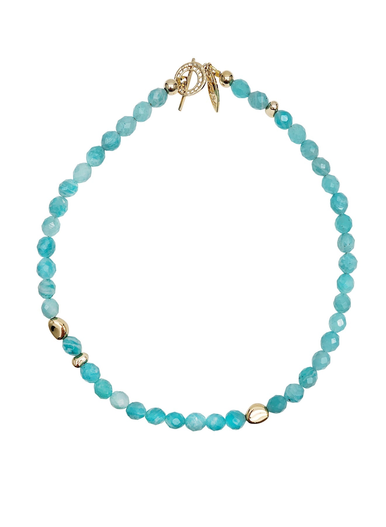 Amazonite Minimalist Short Necklace PN020-0