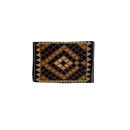 Kilim Handwoven Brown Derby Cushion Cover-2