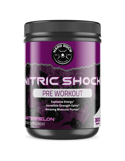 Hard Rock Health® Nitric Shock Pre-Workout Watermelon-0