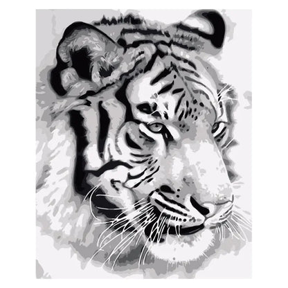 RUOPOTY DIY Acrylic Tiger Wall Art for Home Decor