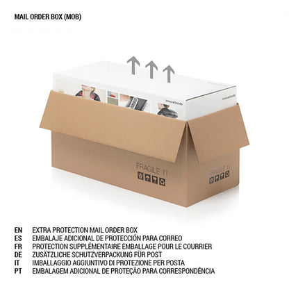 3-In-1 Folding LED Mirror with Make-up Organiser Panomir InnovaGoods-2