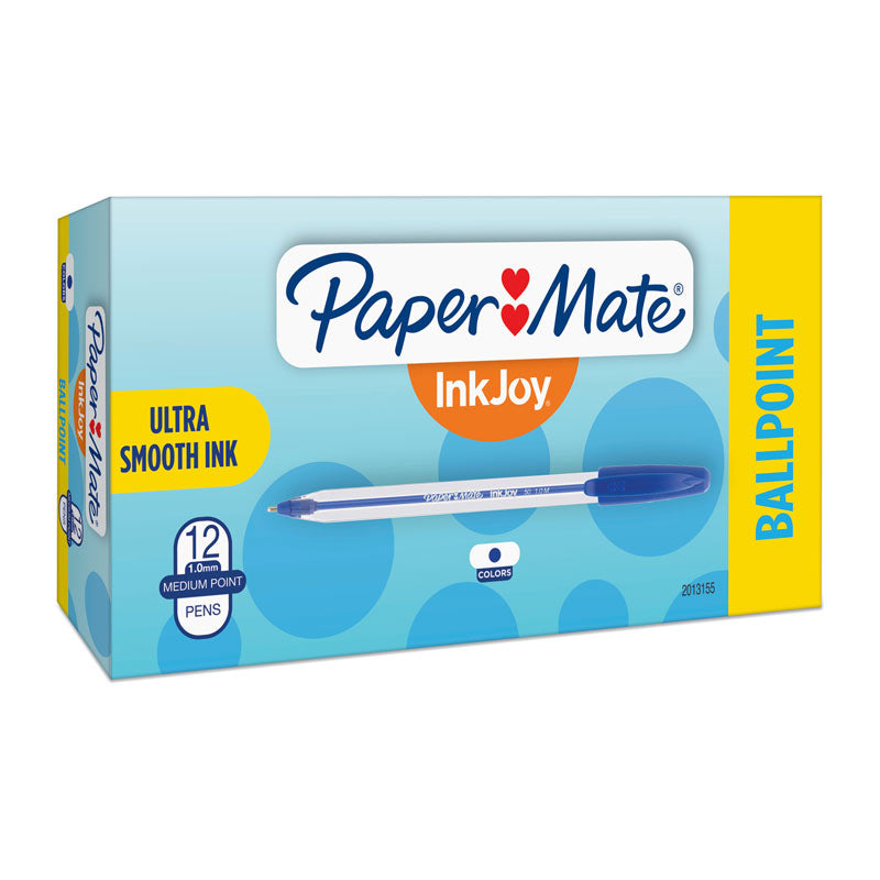 NNEDSZ PAPER MATE InkJoy 50ST Ball Pen Blue Box of 12-1