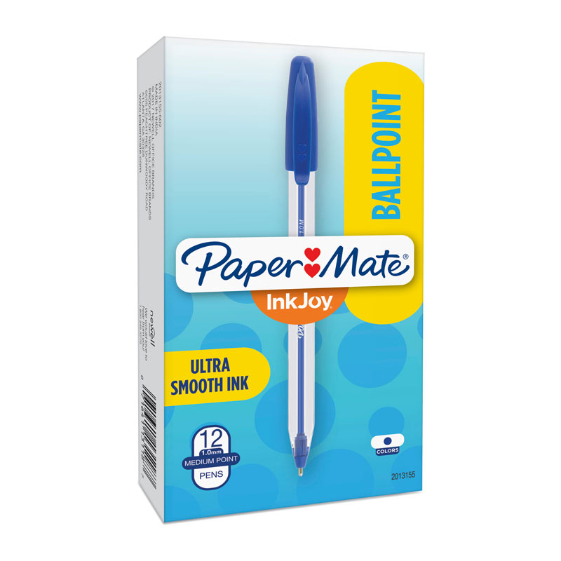 NNEDSZ PAPER MATE InkJoy 50ST Ball Pen Blue Box of 12-2