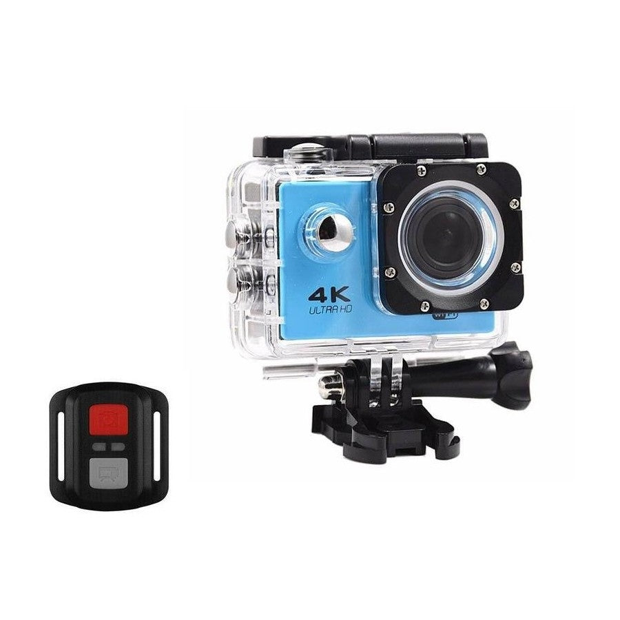 NNEDSZ BDI New Action Camera 4K wifi sports DV Cam Blue-0