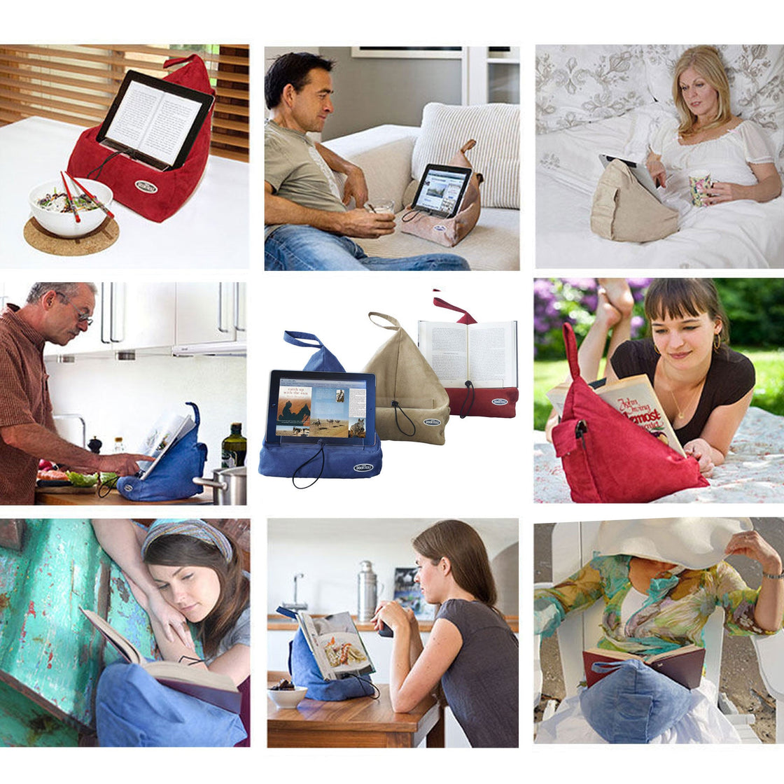 NNEDSZ Handsfree Printed Book Seat Book Tablet and iPad Holder Retro Comic-2