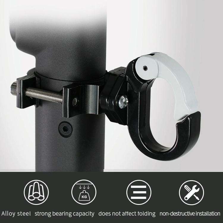 NNEDSZ Aluminum Alloy Hook Rod For Ninebot Max G30 Scooter - Accessory-4
