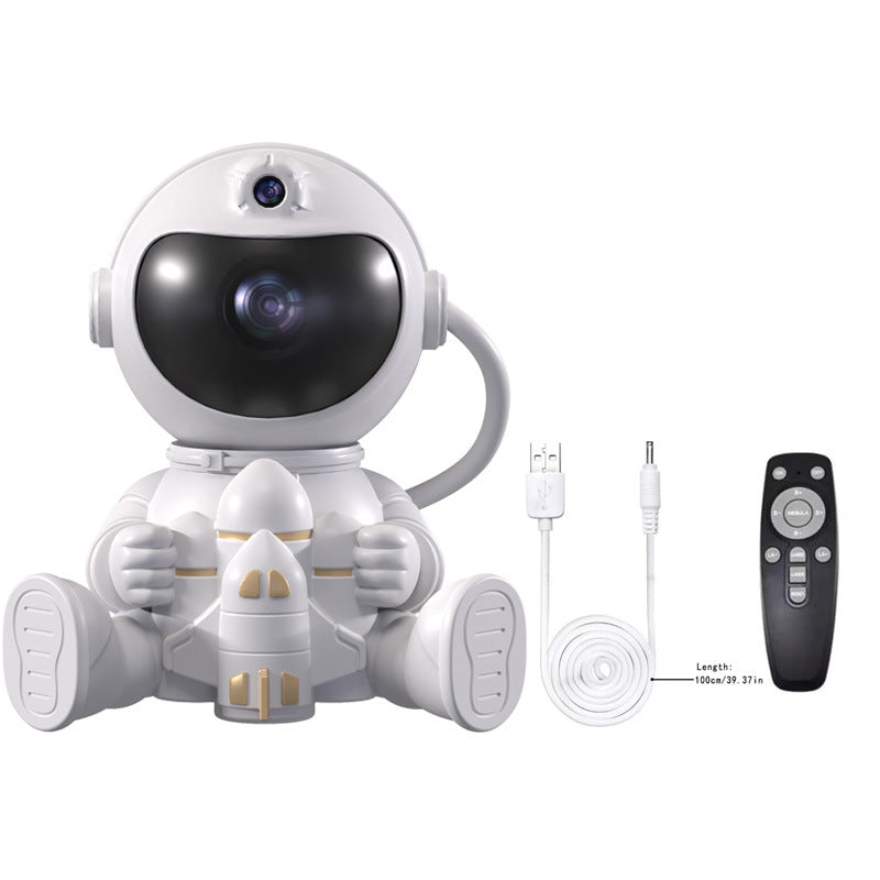 NNEDSZ Astronaut Galaxy Projector Night Light with Remote Control(space shuttle)-2