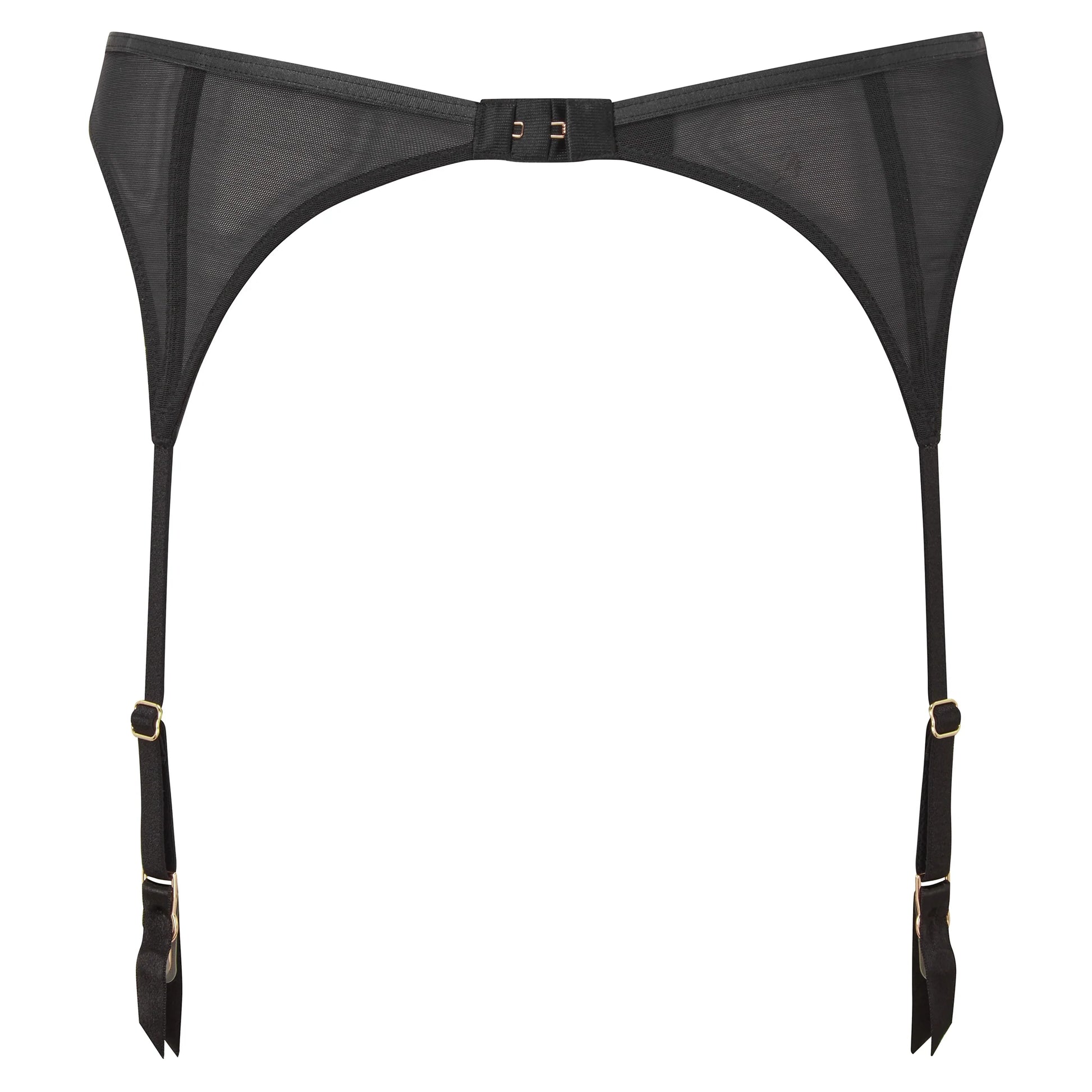 Gossard VIP Captivate Sheer Mesh Garter Belt-3