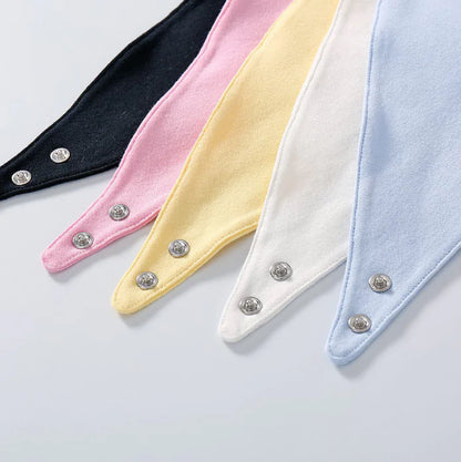 Cotton Triangle Scarf for Newborns and Babies