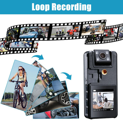 Full 1080P HD Mini Camera 3000mAh Sports Cam-2