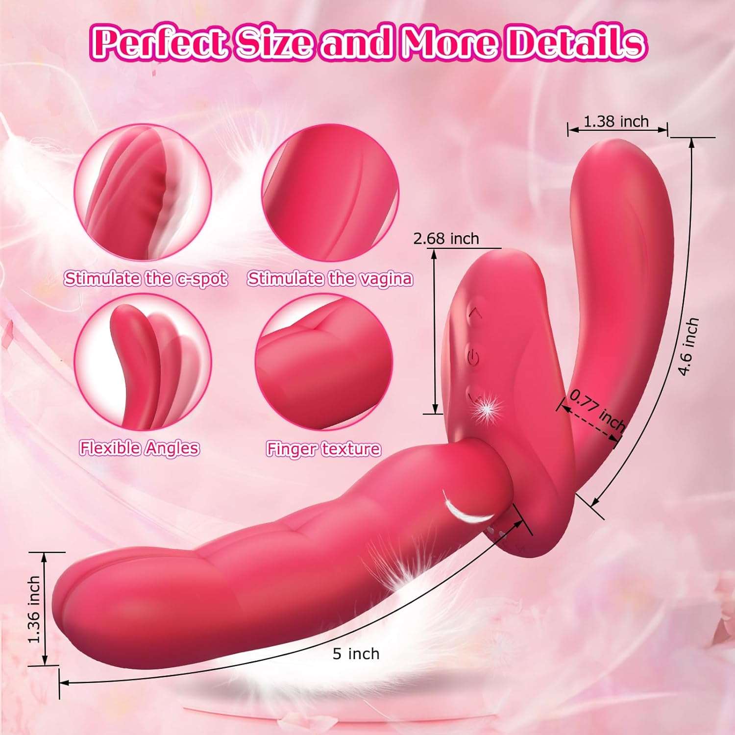 Versatile Dual-Ended Strap-On Dildo-4
