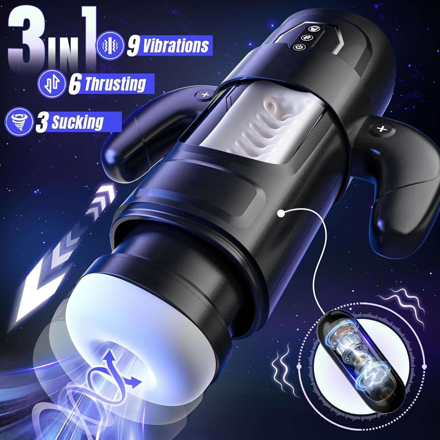 VibeChamber Premium Male Masturbator-1