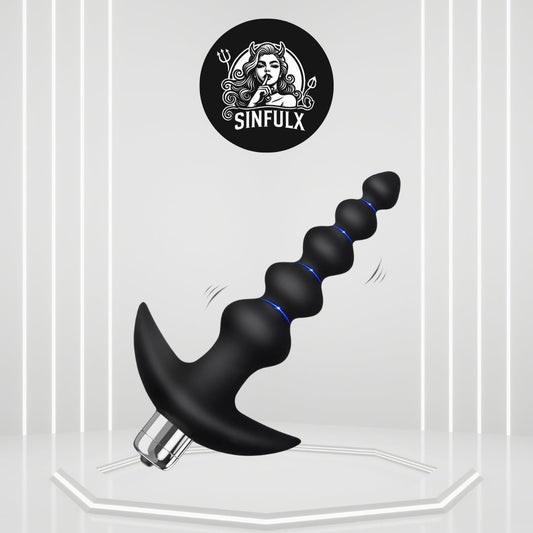VibrantPath Bullet Vibrator Anal Beads Wand-0