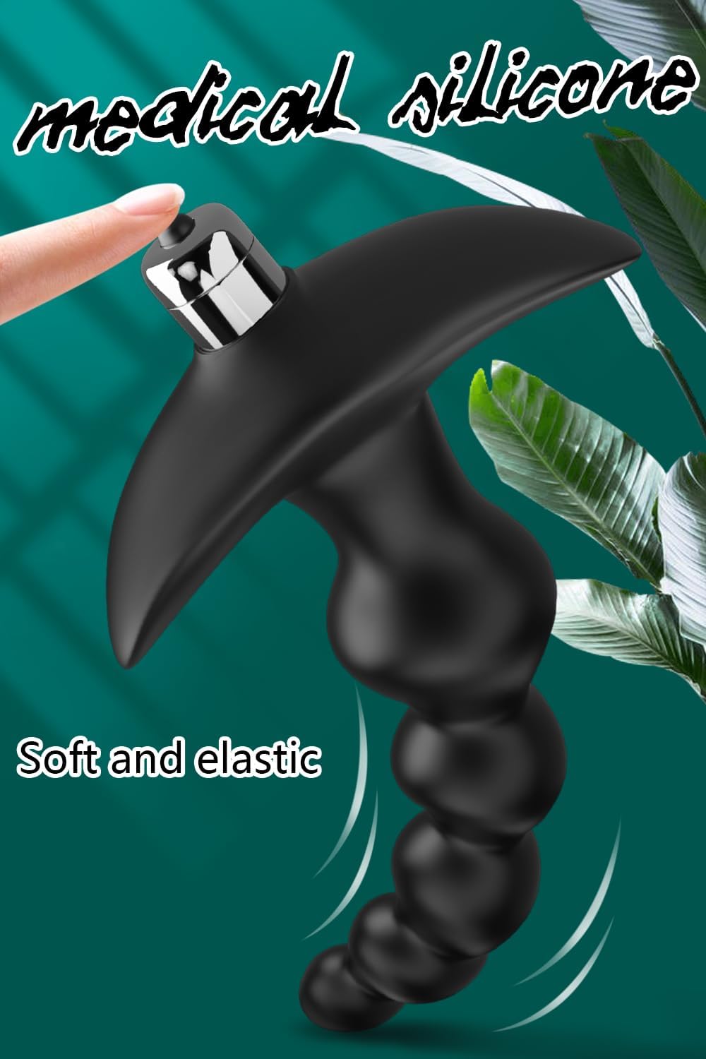 VibrantPath Bullet Vibrator Anal Beads Wand-3