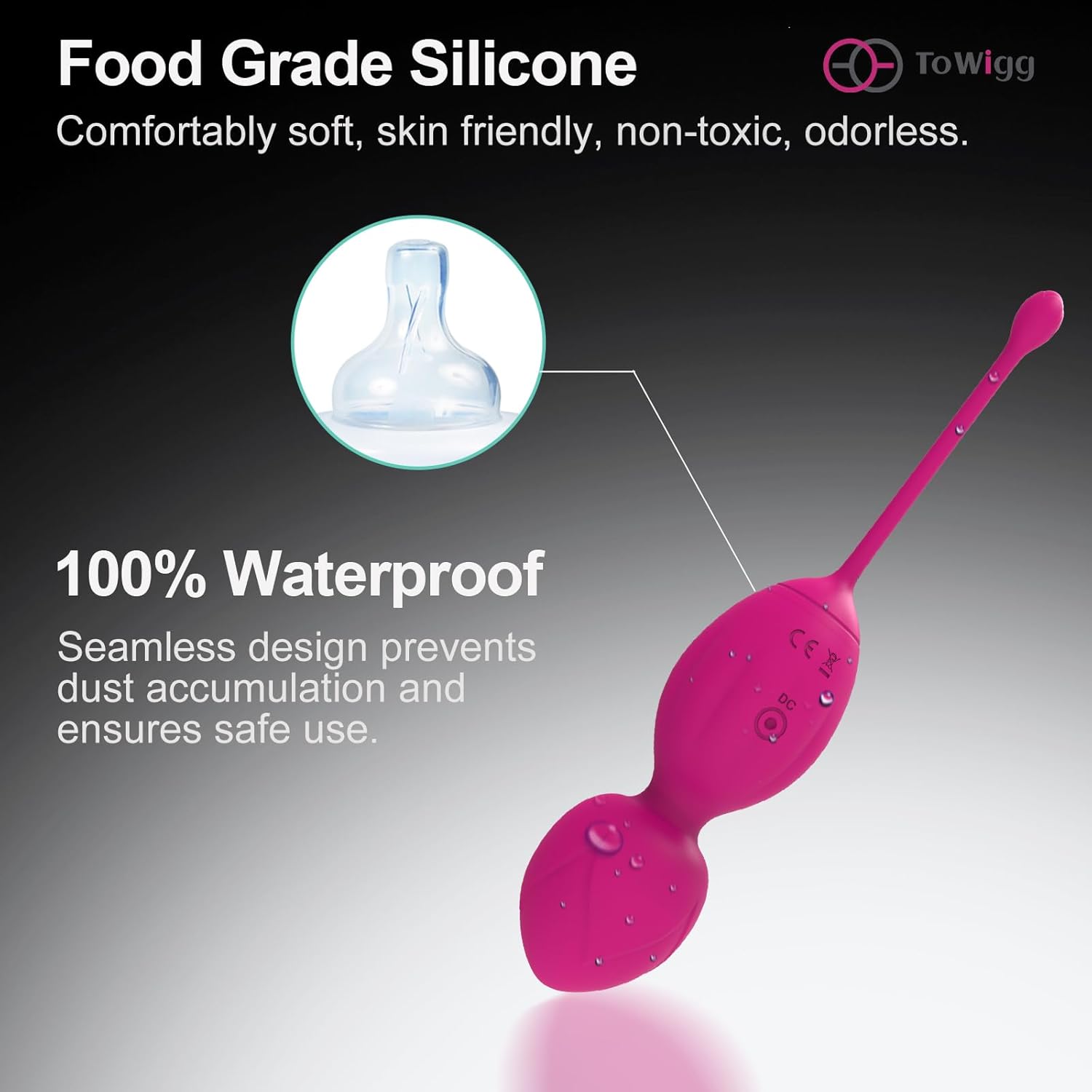 VitalVibe Kegel Exerciser Egg Vibrator-4
