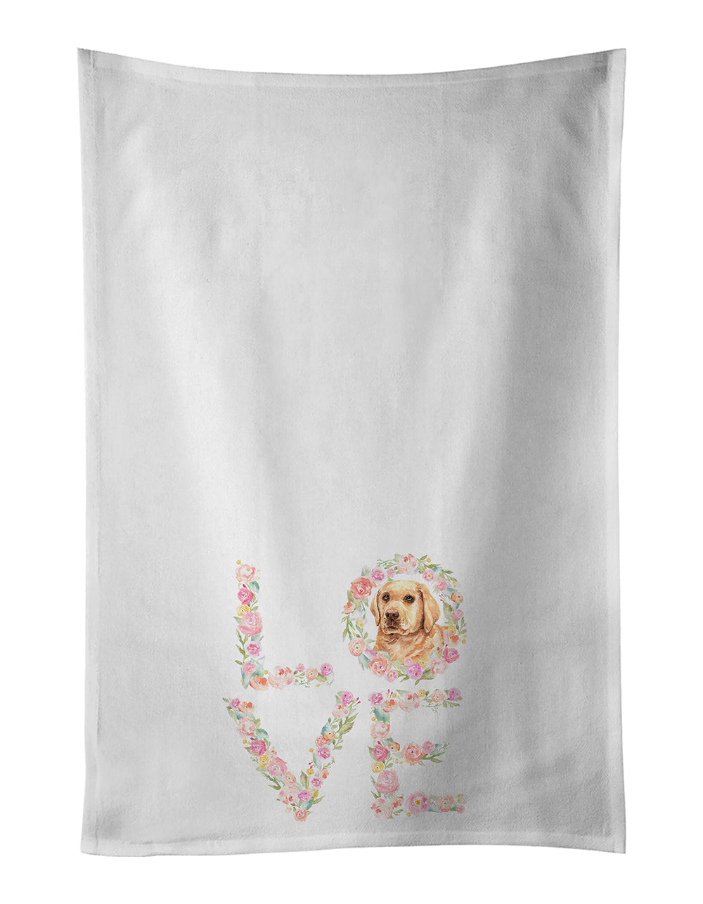 Labrador Retriever Love Kitchen Towel Set of 2-0
