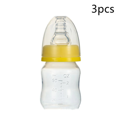 Stereoscopic Baby Bottle with Silicone Nipple
