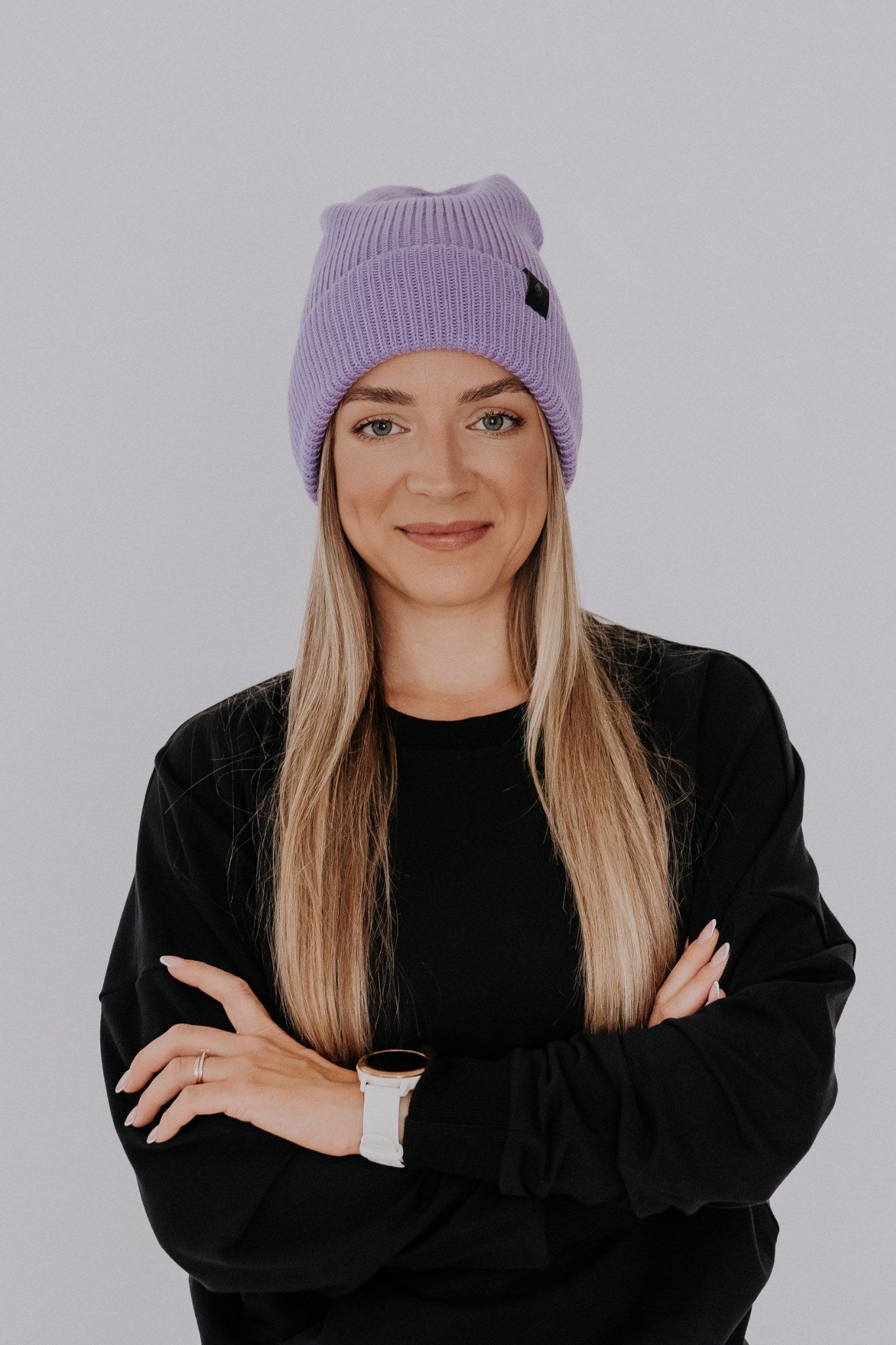 Knitted 100% Merino Wool Autumn Beanie WILLIE-0