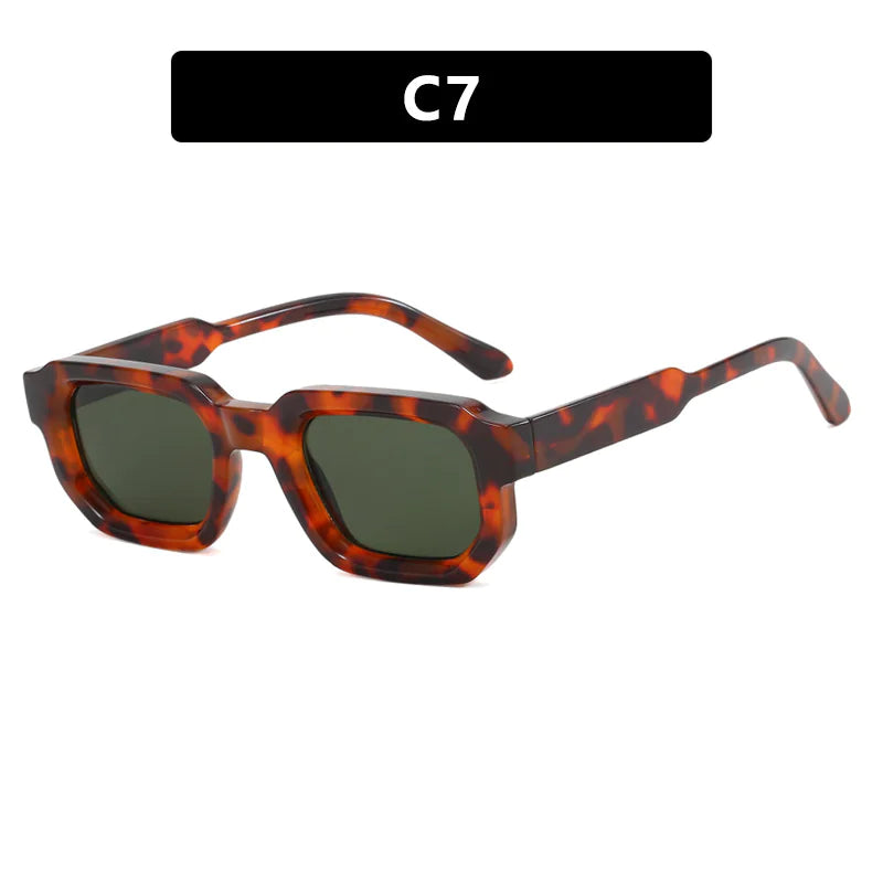 Square Small Frame Simple High-end Fashion Sunglasses