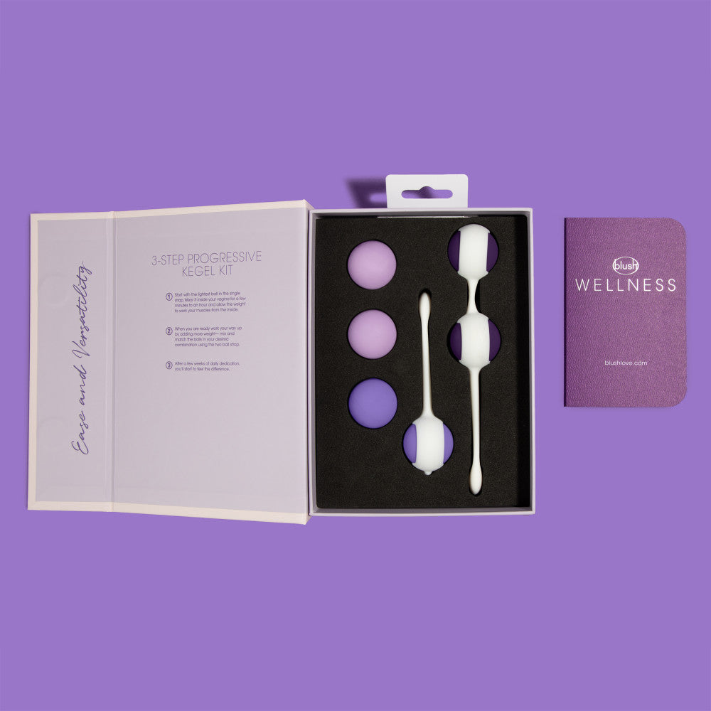 Blush Progressive UltraSilk Kegel Training Kit-2