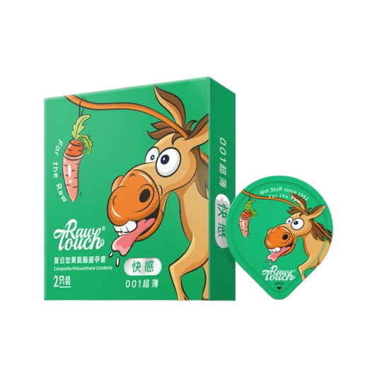 Wet Stuff Raw Touch 001 Ultra-Thin Condom 2 pcs-0
