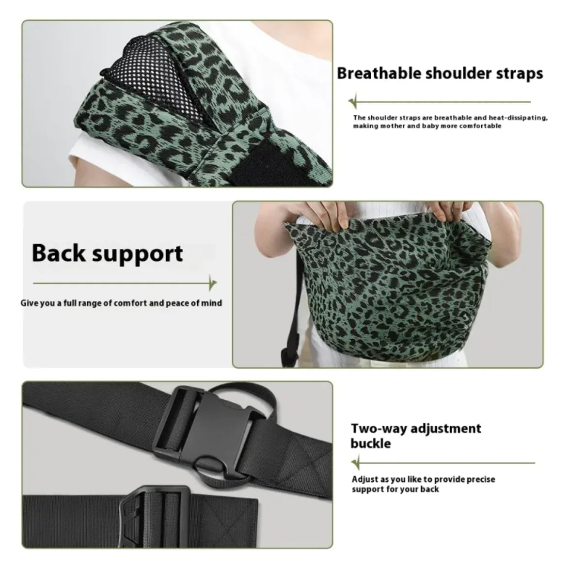 Portable One-Shoulder Strap for Baby