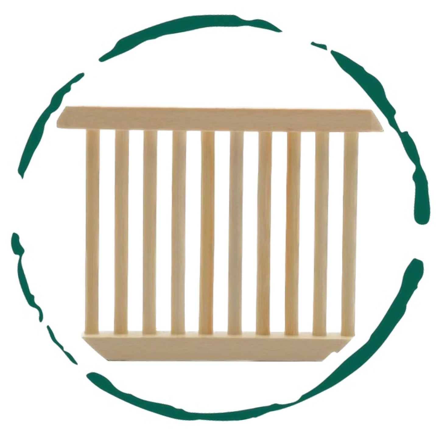 4-Pack Bamboo Soap Dish-2